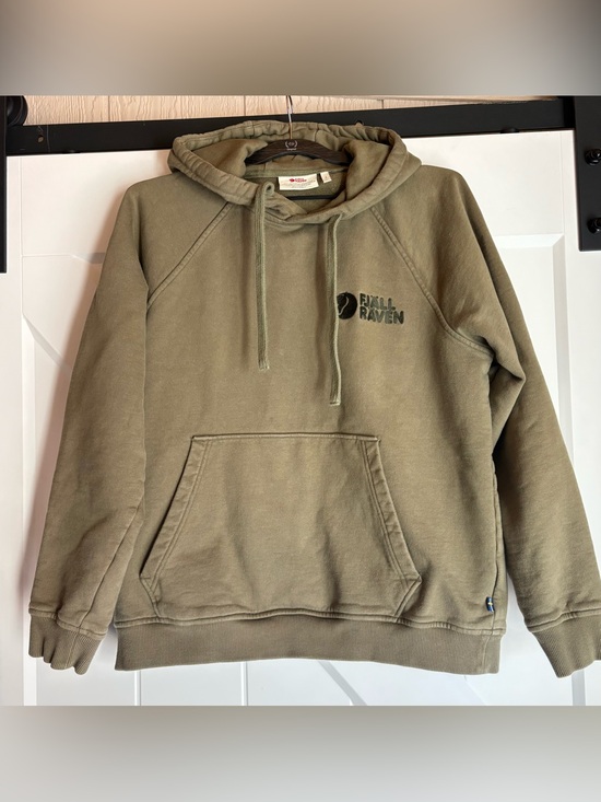 Fjallraven Other - Fjall Raven Classic Hoodie Mens L Green Fleece Lined Long Sleeve Pullover